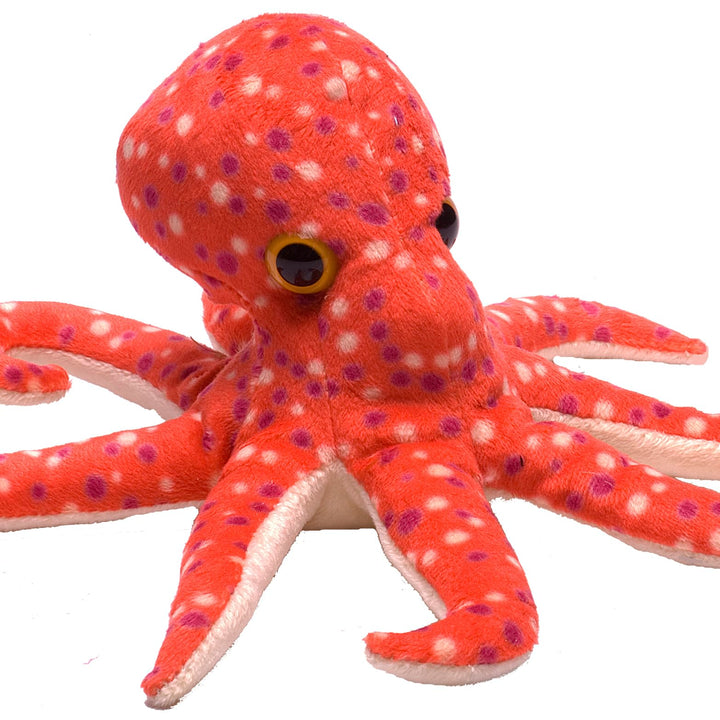 Wild Republic Octopus Plush, Stuffed Animal, Plush Toy, Gifts for Kids, Hugems 7 inch