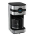 Krups Coffee Maker 10 Cups Digital Simply Brew Stainless Steel Drip Coffee Maker 900 Watts Digital Control, Coffee Filter, Drip Free, Dishwasher Safe Pot Silver and Black 10-Cup Glass & Digital