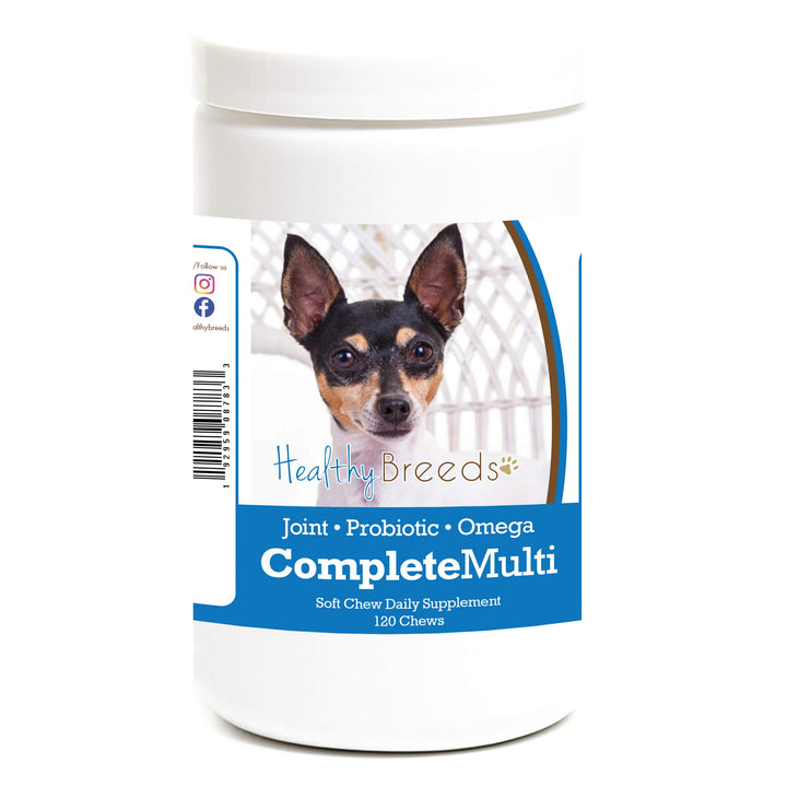 Healthy Breeds Toy Fox Terrier All in One Multivitamin Soft Chew 120 Count
