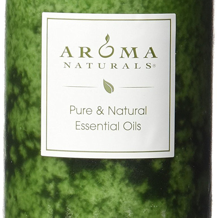 Aroma Naturals Holiday Juniper, Spruce and Basil Essential Oil Pillar Candle, Fresh Forest, 3 inch x 3.5 inch Juniper, Spruce & Basil 3" x 3.5" Pillar