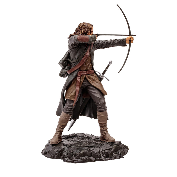 McFarlane Toys - WB 100: Aragorn (The Lord of The Rings) Movie Maniacs, 6in Posed Figure