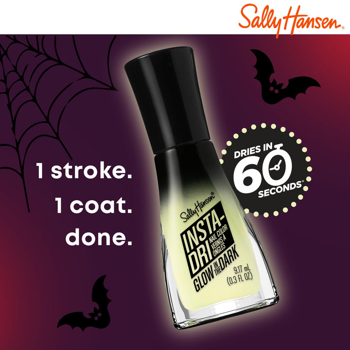 Sally Hansen Insta-Dri Nail Polish - Halloween Collection, Where My Ghouls At? - 0.31 fl oz 730 - Where My Ghouls At? 0.31 Fl Oz (Pack of 1)