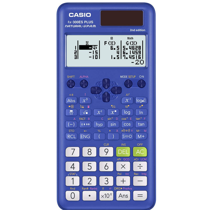 Casio fx-300ESPLS2 Blue Scientific Calculator Small