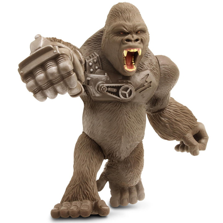 Lanard Primal Clash! Cyber Gorilla Mega Monster! - 10" Articulated Figure, Kids Toy Figure, Medium