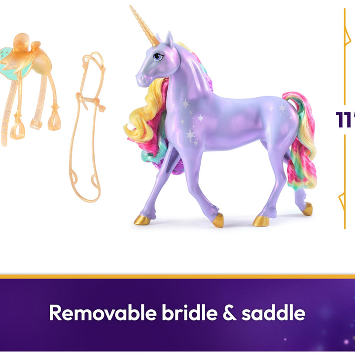 Unicorn Academy, Interactive Rainbow Light-up Wildstar Unicorn Toy with Lights, Sounds & Music, Dolls & Unicorn Toys for Girls Ages 4 and up