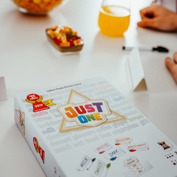 Just One Cooperative Family Board Game by Repos Production - Ages 8+, 3-7 Players, 20 Min Playtime