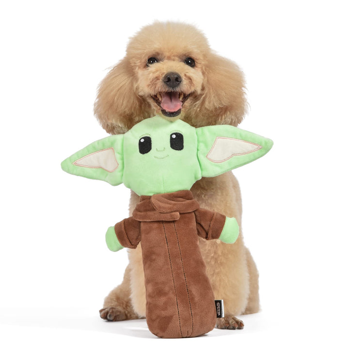 Star Wars for Pets The Child Plush Bobo Dog Toy with Squeaker | GROGU Toy for Dogs | Dog Toys, Squeaky Dog Toys, Bobo Style Dog Toys, Dog Chew Toys, 12 Inch (FF19273) The Child Bobo Plush Toy