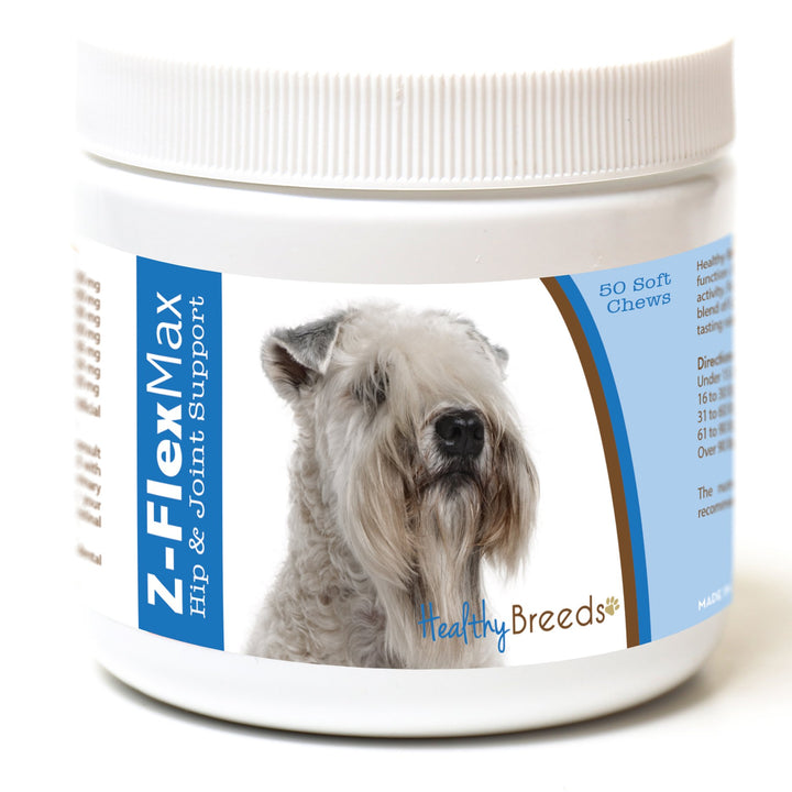 Healthy Breeds Soft Coated Wheaten Terrier Z-Flex Max Hip and Joint Soft Chews 50 Count 50 Ct