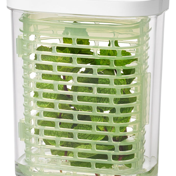 OXO Good Grips GreenSaver Herb Keeper- 1.8 QT Herb Keeper 1.8 Qt