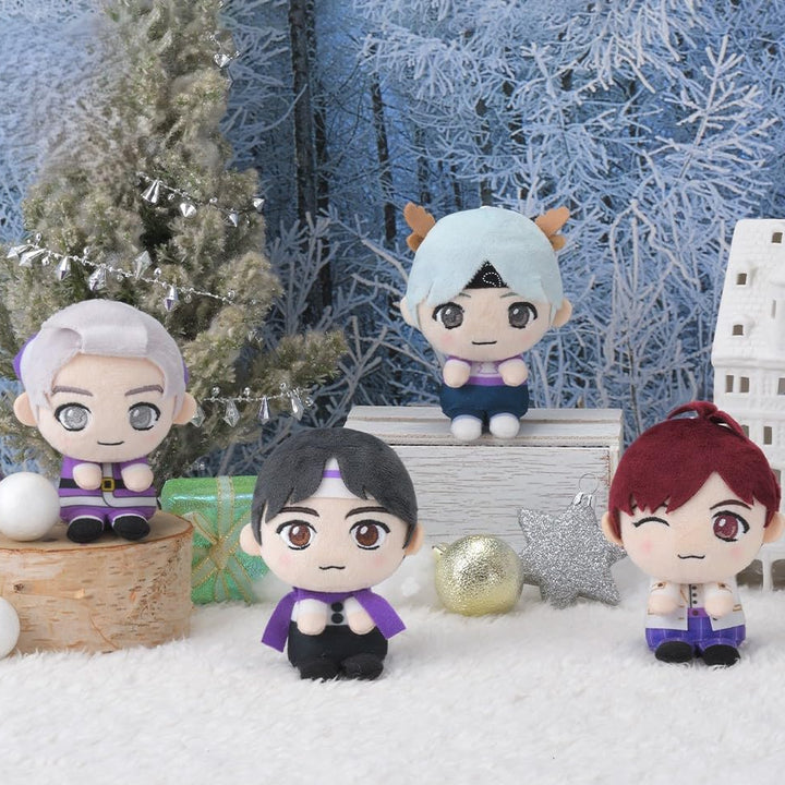 & You TinyTAN Purple Holidays MP Mascot RM & Jin & SUGA & j-Hope