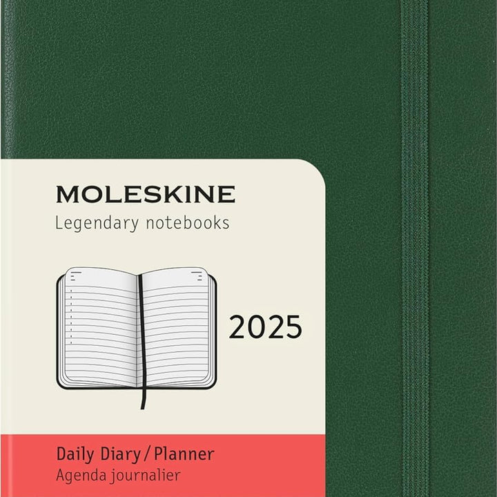 Moleskine Classic 12 Month 2025 Monthly Planner, Soft Cover, XL (7.5" x 9.75"), Black, 128 pages