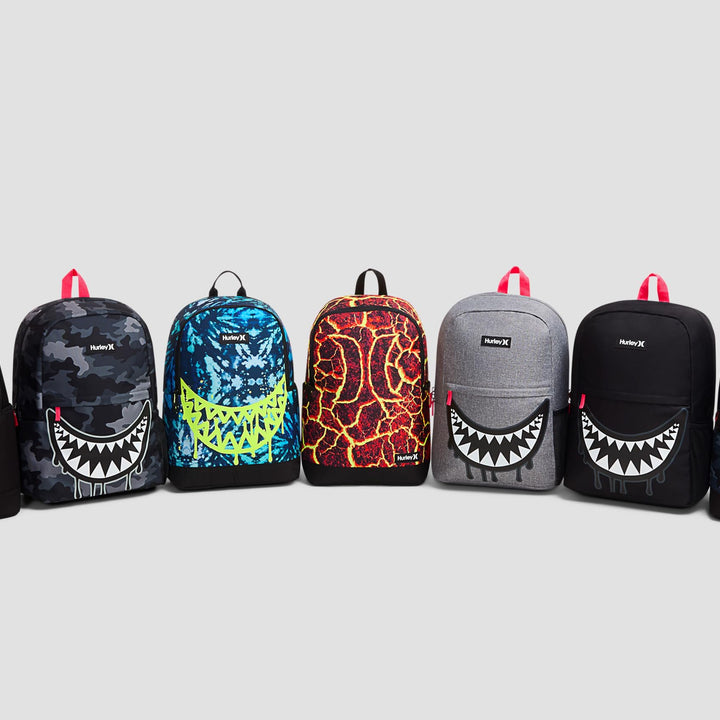 Hurley Graphic Backpack, Lava, O/S