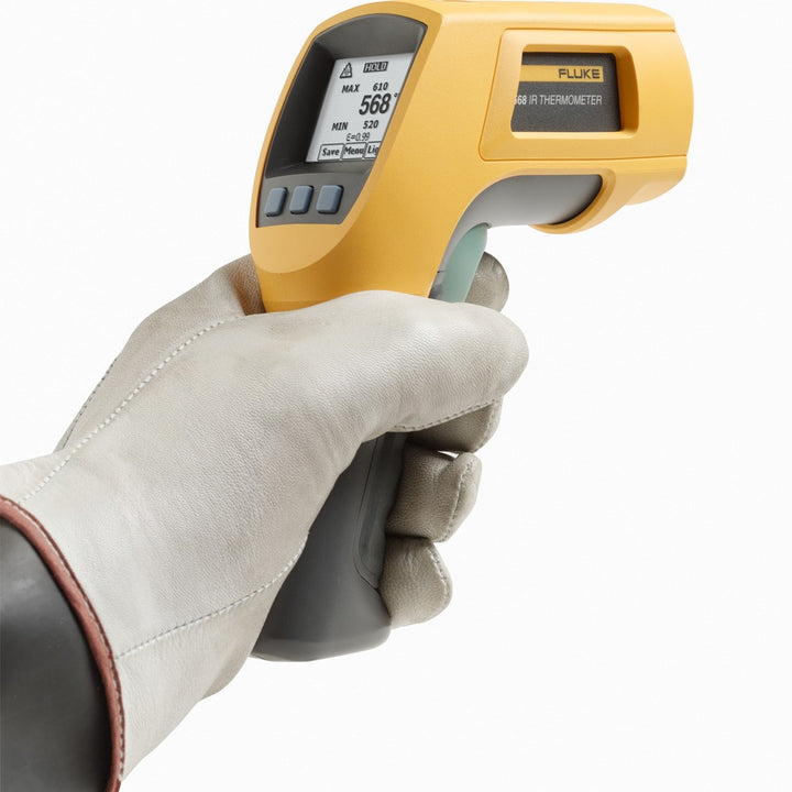 Fluke 568 Dual Infrared Thermometer, -40 to +1472 Degree F Range, Contact/Non Contact Standard