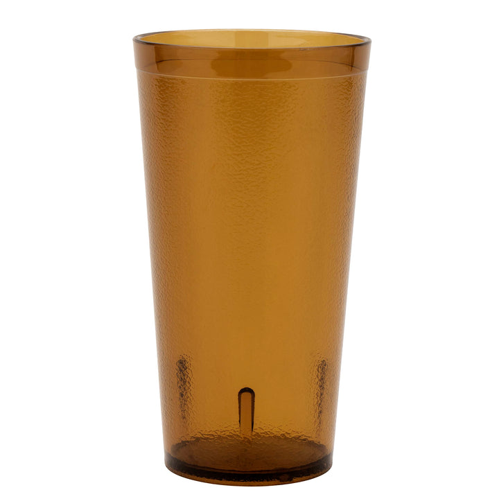 G.E.T. 6620-1-A-EC Heavy-Duty Plastic Restaurant Tumblers, 20 Ounce, Amber (Set of 4) 4 Count (Pack of 1) 20 ounces