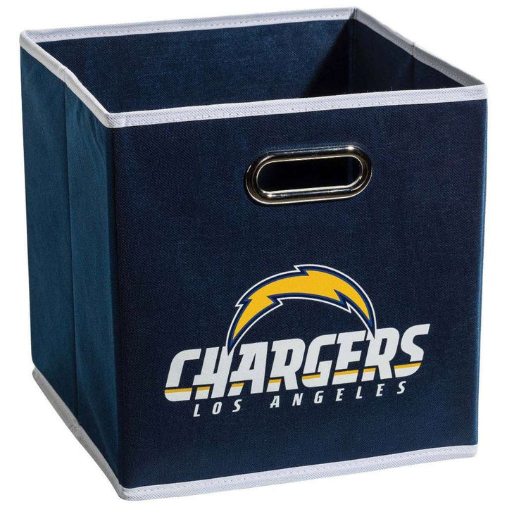 Franklin Sports NFL Storage Bins - Collapsible Cube Container + Storage Basket - NFL Office, Bedroom + Living Room Décor - 11"x11" Las Vegas Raiders