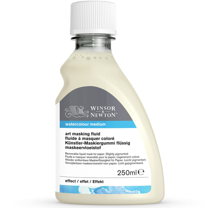 Winsor & Newton Watercolor Medium, Art Masking Fluid, 250ml (8.4-oz) bottle 8.4-oz Bottle