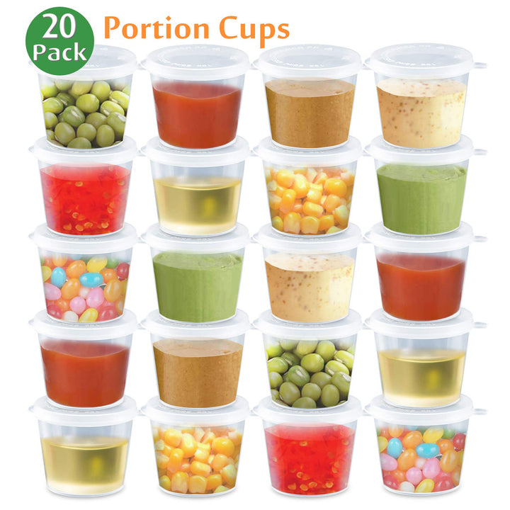 Enther 36oz Meal Prep Containers 20 Pack 3 Compartment with Removable Insert Tray 2 Tier Food Storage Bento Box with Lid, BPA Free Reusable Lunch Box Stackable/Microwave/Dishwasher/Freezer Safe Black 20 Pack 3 Compartment with Tray