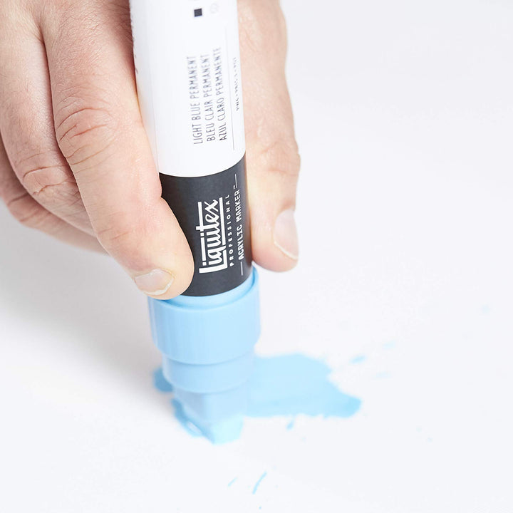 Liquitex Professional Fine Paint Marker, 8mm, Cobalt Turquoise 1 Count (Pack of 1)