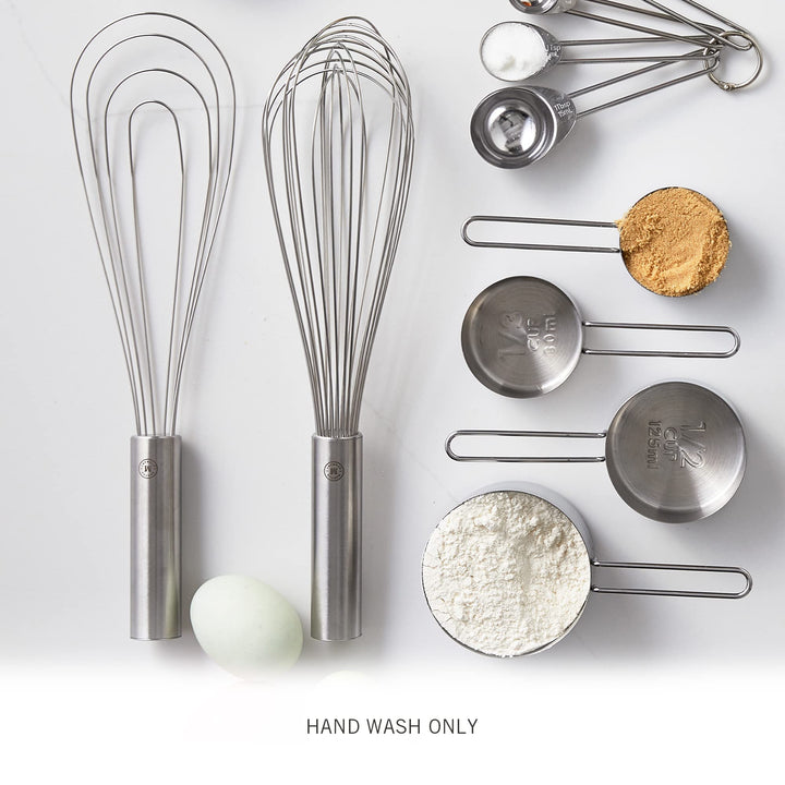 Martha Stewart Richburn 2pc 12" Stainless Steel Balloon & Flat Whisk - Satin Finish