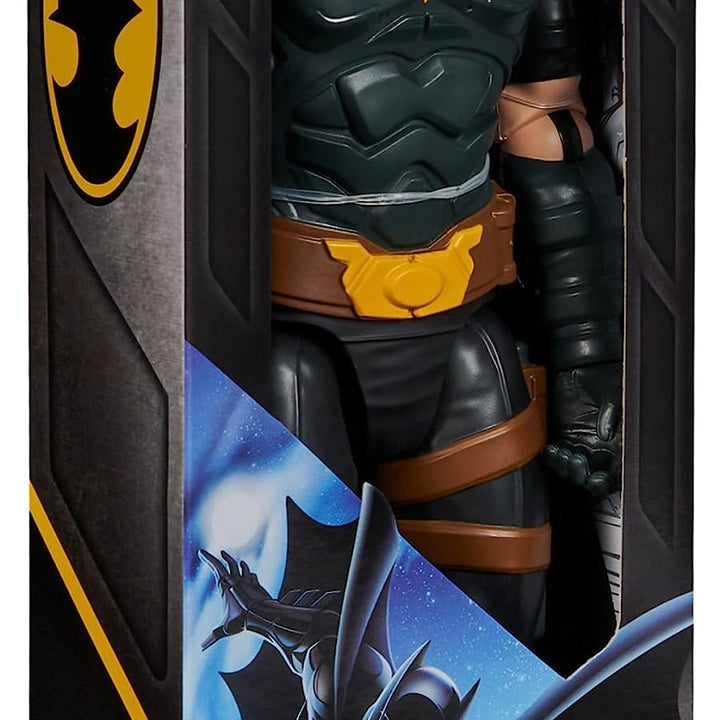 DC Comics, Batman Action Figure, 12-inch, Kids Toys for Boys and Girls, Ages 3+ Batman (Dark Gray)