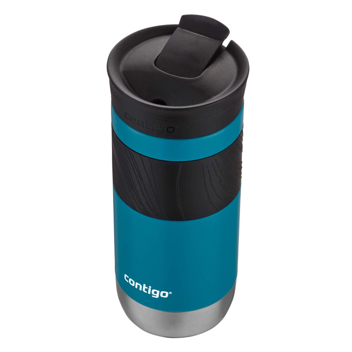 Contigo Byron Vacuum-Insulated Stainless Steel Travel Mug with Leak-Proof Lid, Reusable Coffee Cup or Water Bottle,BPA-Free, Keeps Drinks Hot or Cold for Hours, 16oz, 2 Count (Pack of 1), Sake&Juniper