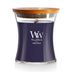 WoodWick Medium Hourglass Candle, Hinoki Dahlia - Premium Soy Blend Wax, Pluswick Innovation Wood Wick, Made in USA