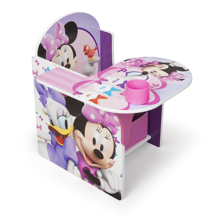 Delta Children Chair Desk with Storage Bin, Disney Minnie Mouse & Chair Desk with Storage Bin, Disney Mickey Mouse Chair Desk + Children Chair Desk