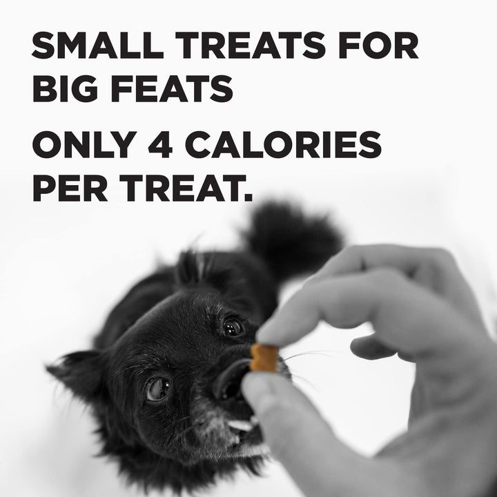 BIXBI Liberty Trainers, Peanut Butter - Small Training Treats for Dogs - Low Calorie, All Natural Grain Free Dog Treats