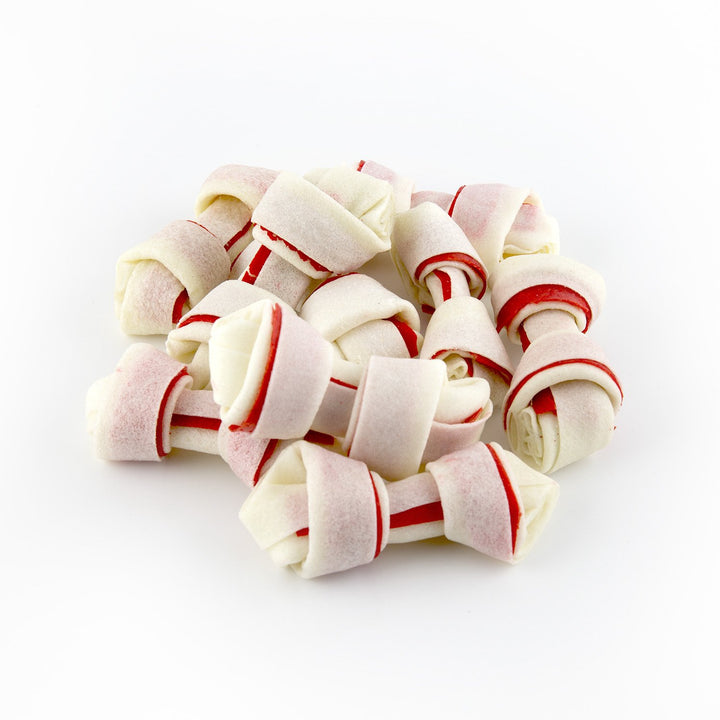 Dingo P-25002 Mini Bones, Rawhide For Small/Toy Dogs,White, 35-Count, Chicken, 0.8 pounds