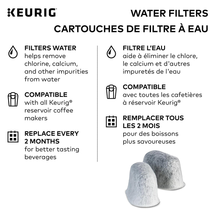 Keurig 3-Month Brewer Maintenance Kit Includes Descaling Solution, Water Filter Cartridges & Rinse Pods, Compatible Classic/1.0 & 2.0 K-Cup Coffee Makers, 7 Count