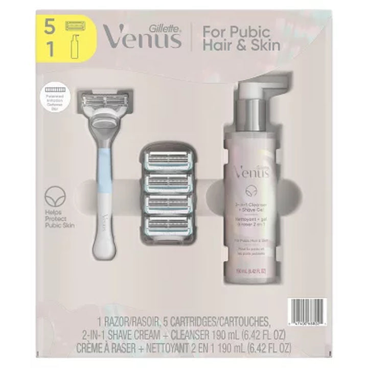 Gillette Venus for Pubic Hair and Skin Shaving Set