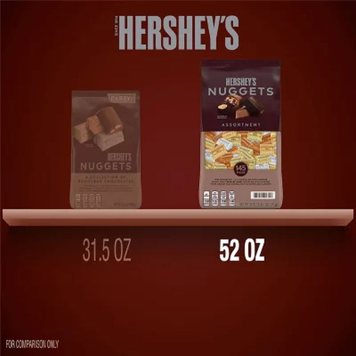 HERSHEY'S NUGGETS Assorted Chocolate Candy, 145 Pcs.