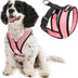 Gooby - Comfort X Head-In Harness, Choke Free Small Dog Harness with Micro Suede Trimming and Patented X Frame, Pink, Small (5-9 lbs) Small Chest (11.75-15.5")