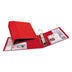 Avery Heavy-Duty 3 Ring Binder, 4 Inch One Touch EZD Rings, 4.5 Inch Spine, 1 Red Binder (79584) 4"