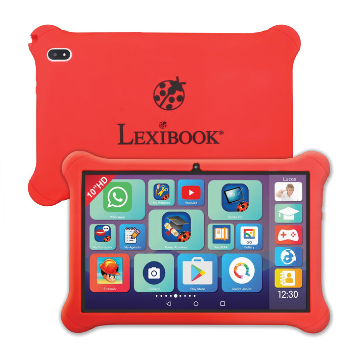 LEXiBOOK, Lexipad® 10'' - Edutainment Tablet, Powered by Android™, Designed for The Whole Family, Educational and Fun Content, Parental Control, TLN10EN