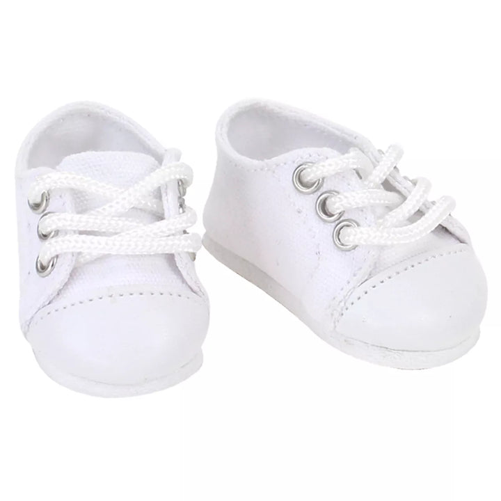 Sophia’S Dressy Pink Flats and White Sneakers for 14.5" Dolls