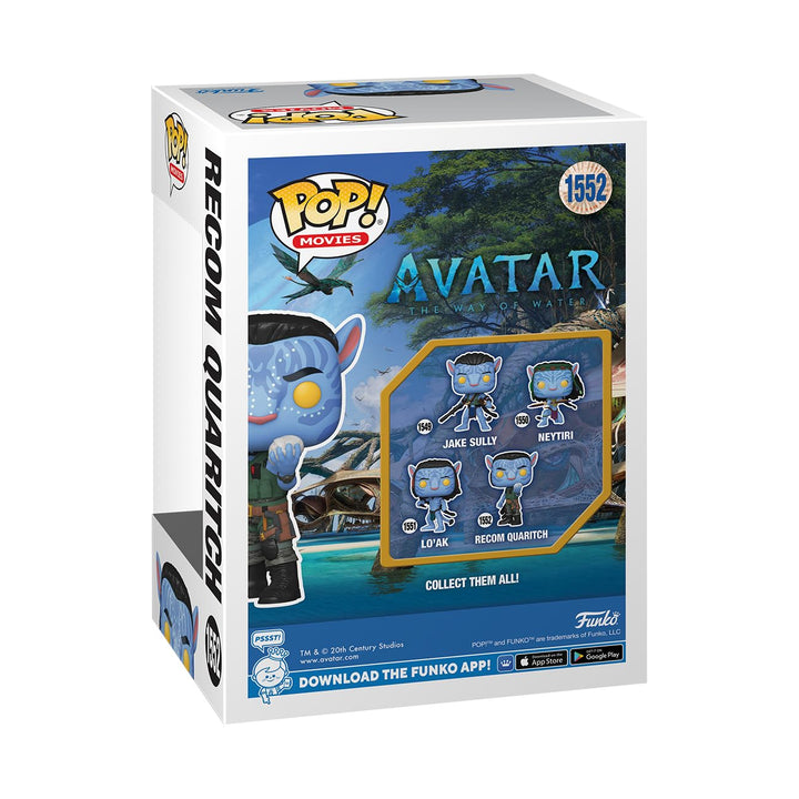 Funko Pop! Movies: Avatar: The Way of Water - Recom Quaritch