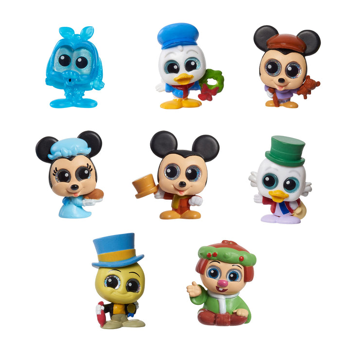 Disney Doorables Mickey’s Christmas Carol Collector Peek, Officially Licensed Kids Toys for Ages 5 Up by Just Play