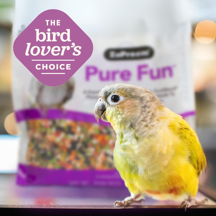 ZuPreem Sensible Seed Bird Food, , Cockatoo, Macaw, Seed and Pellet Blend for Large Birds, Food Mixer Topper, Enriching Variety, Made in USA, Bird Seed for Large Birds, Macaw Food (L, 2 lb) Sensible Seed & Pellet Blend 2 Pound (Pack of 1)