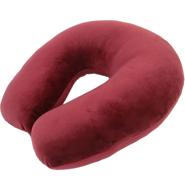 Neck Pillow Adult Cozy Soft Microfiber, Pink