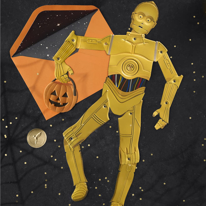 Papyrus Star Wars Halloween Card (May the Force Be with You) May the Force Be with You