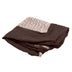 Furhaven Replacement Dog Bed Cover Two-Tone Faux Fur & Suede L Shaped Chaise, Machine Washable - Espresso, Medium Cover Only 30.0"L x 20.0"W x 0.3"Th (Two-Tone Faux Fur & Suede) Espresso