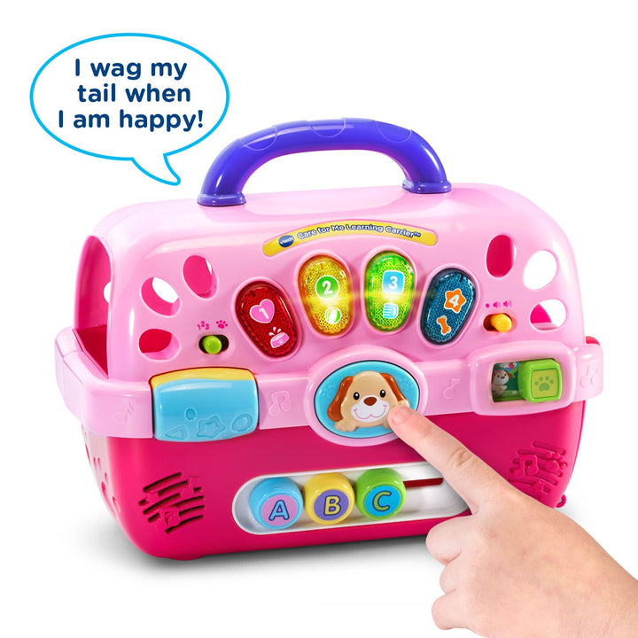 VTech Care for Me Learning Carrier, Pink Carrier Toy