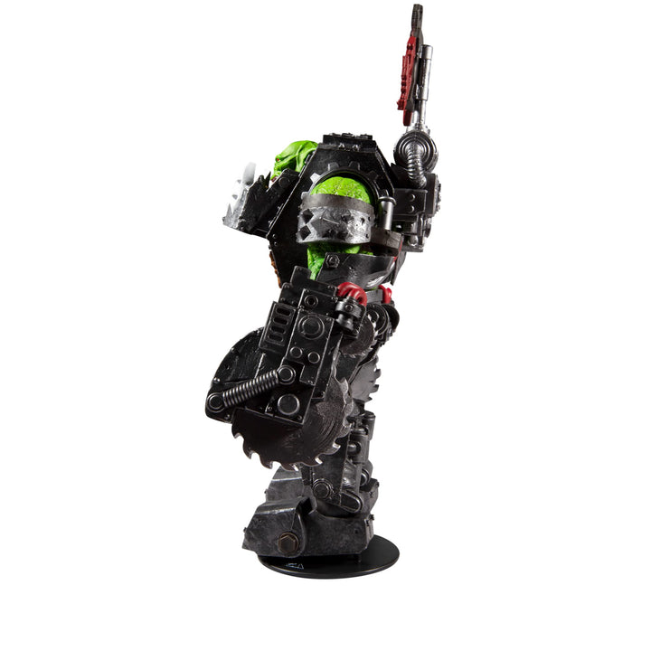 Warhammer 40,000 Ork Meganob with Buzzsaw & Base Mega Action Figure