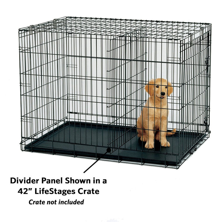 MidWest Homes for Pets Divider Panel Fits Models 1324TD, 1524 and 1524DD Black Models 1524, 1524DD, 1924