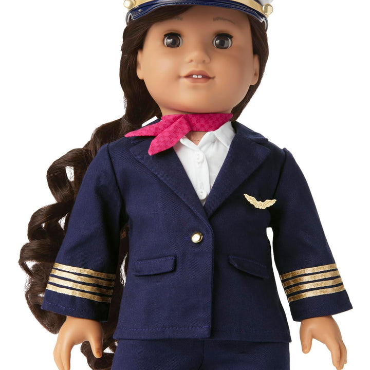 American Girl Truly Me AG Air Lines Pilot Uniform