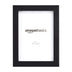 Basics Rectangular Photo Picture Frame, 5" x 7", Pack of 2, Black 5" x 7"