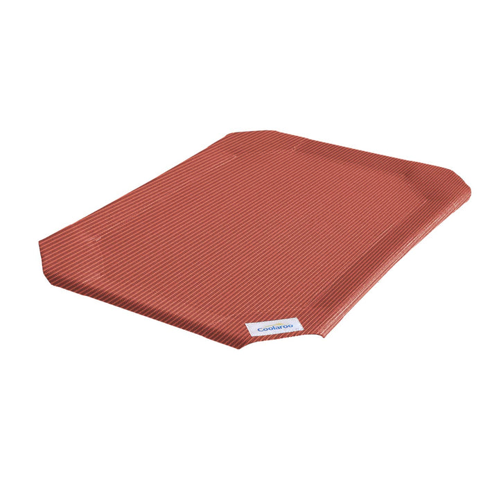 Coolaroo Replacement Cover, The Original Elevated Pet Bed by Coolaroo, Large, Terracotta 51.0"L x 31.5"W x 0.5"Th Terra cotta