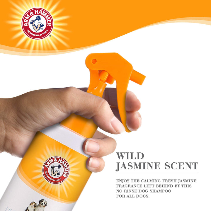 Arm & Hammer for Pets Ultra Fresh Dog Deodorizing Foam, Juniper Mist Scent - No Rinse Waterless Dog Shampoo for Smelly Dogs, Pet Deodorizer, Bathing Supplies, 8 Fl Oz No-Rinse Deodorizing Foam for Dogs 8 Fl Oz (Pack of 1)