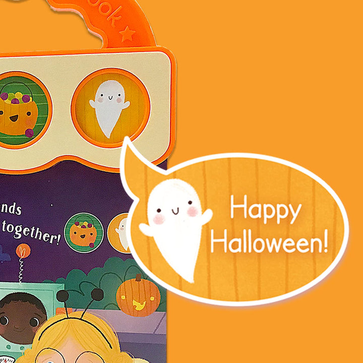 Trick Or Treat 3-Button Sound Halloween Board Book for Babies and Toddlers (Early Bird Sound Books)